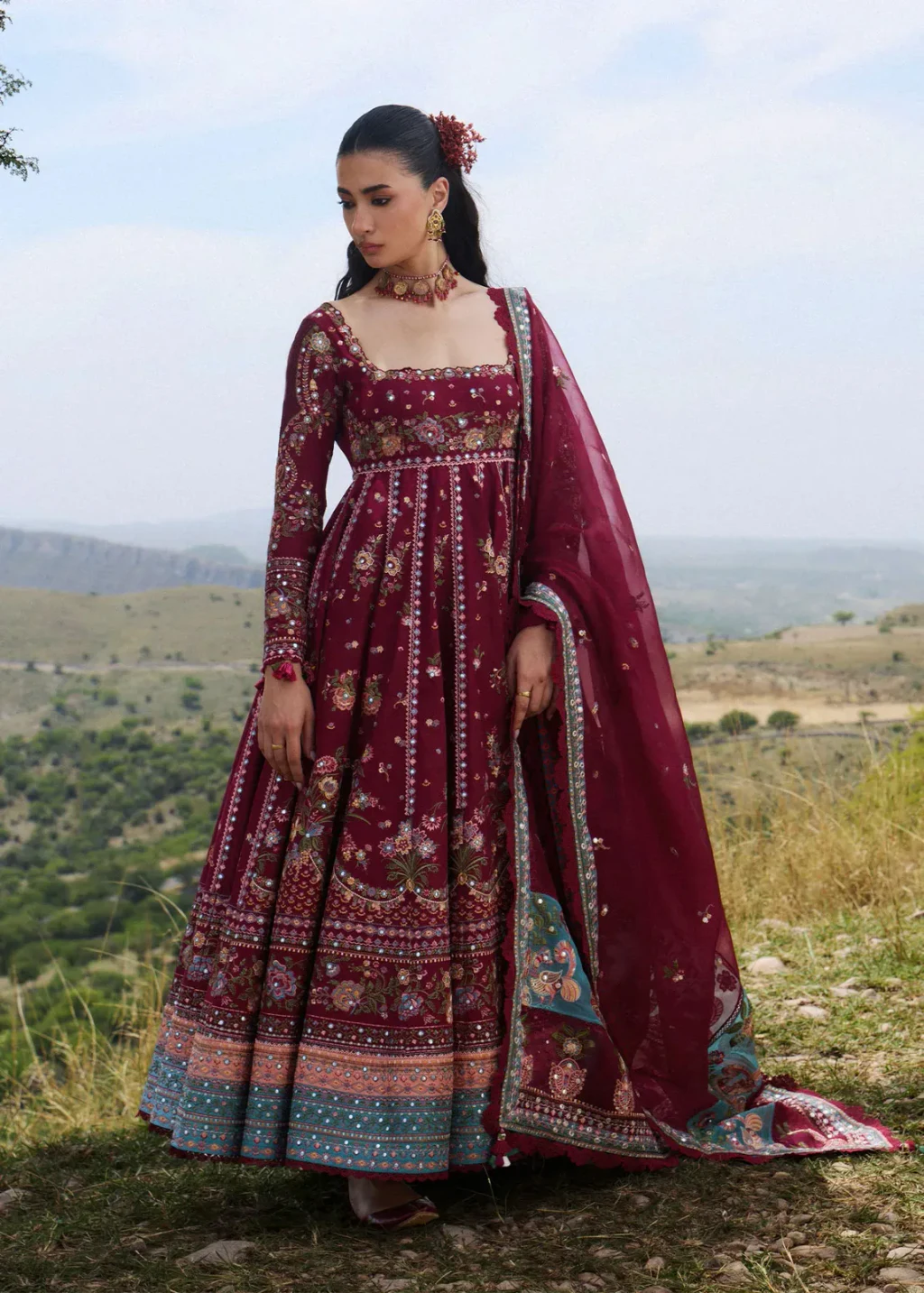 Hussain Rehar – Nousheen formal, full front view